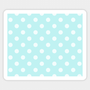 Polka Dots Mint Sticker